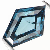 0.25 Ct Natural Loose Diamond, Shield Cut Diamond, Blue Color Diamond, Rose Cut Diamond, Real Rustic Diamond, Antique Diamond KR2239