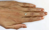 0.75 CT Natural Loose Diamond Hexagon Grey Color I3 Clarity 7.50 MM KDK2097