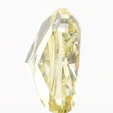 0.18 Ct Natural Loose Diamond Cushion Light Yellow Color SI1 Clarity 3.55 MM L8634