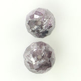 0.88 CT Faceted Bead Diamond, Natural Loose Diamond, Pink Bead Diamond, Faceted Diamond Bead, Beads Loose Diamond, Beads For Necklace L9898