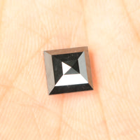 1.96 Ct Natural Loose Diamond, Kite Cut Diamond, Black Color Diamond, Rose Cut Diamond, Rustic Diamond, Real Diamond KDL9571