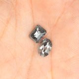 1.14 Ct Natural Loose Diamond, Mix Shape, Black Diamond, Oval Diamond, Emerald Diamond, Mix Diamond, Rustic Diamond KDL003
