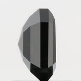 IGI CERTIFIED 1.22 Ct Natural Loose Diamond Radiant Cut Fancy Black Color 6 MM KDL8539