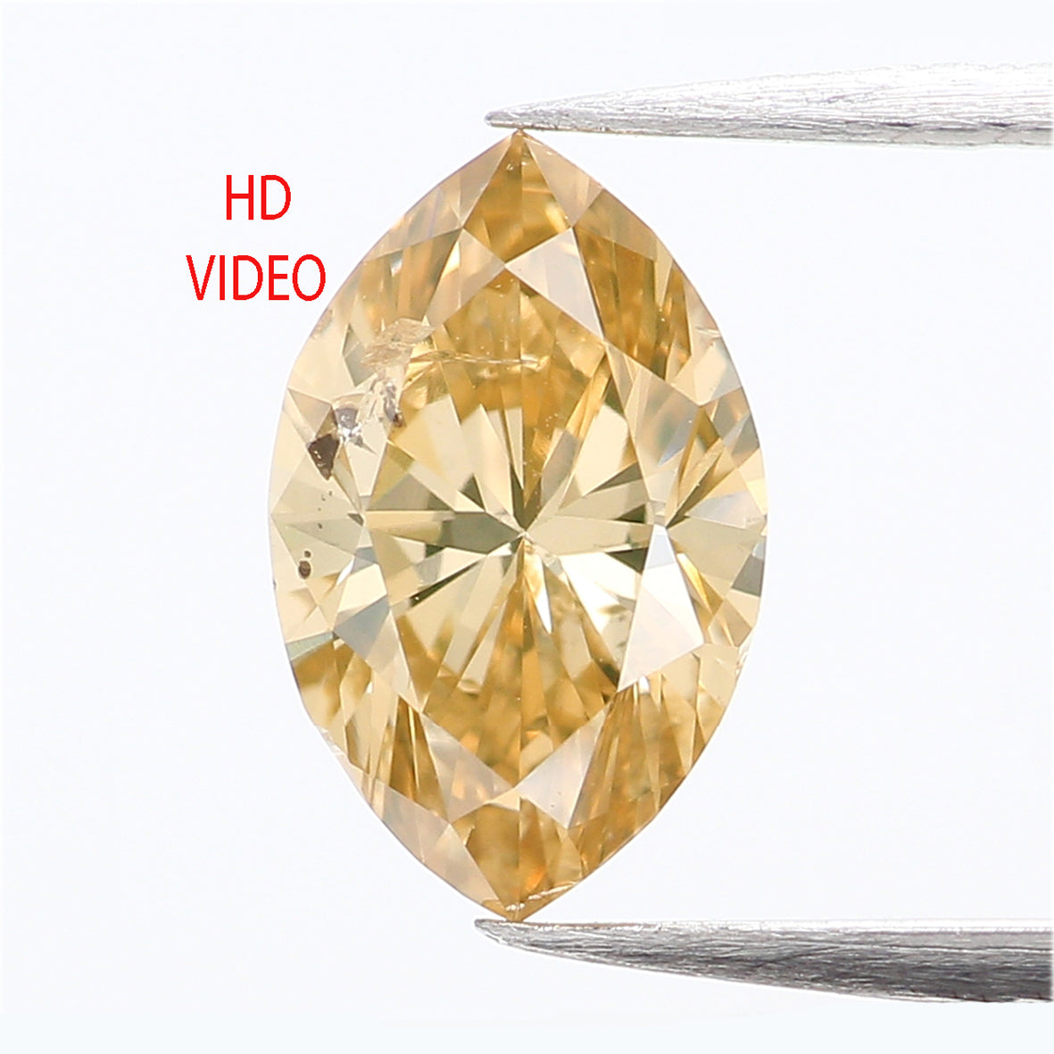 0.60 Ct Natural Loose Marquise Shape Diamond Champion Brown Color Diamond 7.10 MM Natural Loose Diamond Brown Marquise Cut Diamond LQ6080
