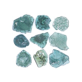 Natural Loose Slice Blue Color Diamond 1.90 CT 5.00 MM Slice Shape Rose Cut Diamond L9173