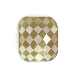 Natural Loose Cushion Green Grey Color Diamond 1.97 CT 8.00 MM Cushion Shape Rose Cut Diamond KR116