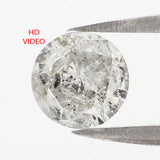 Natural Loose Round Brilliant Cut Diamond White - G Color 1.00 CT 6.40 MM Round Shape Brilliant Cut Diamond L2664