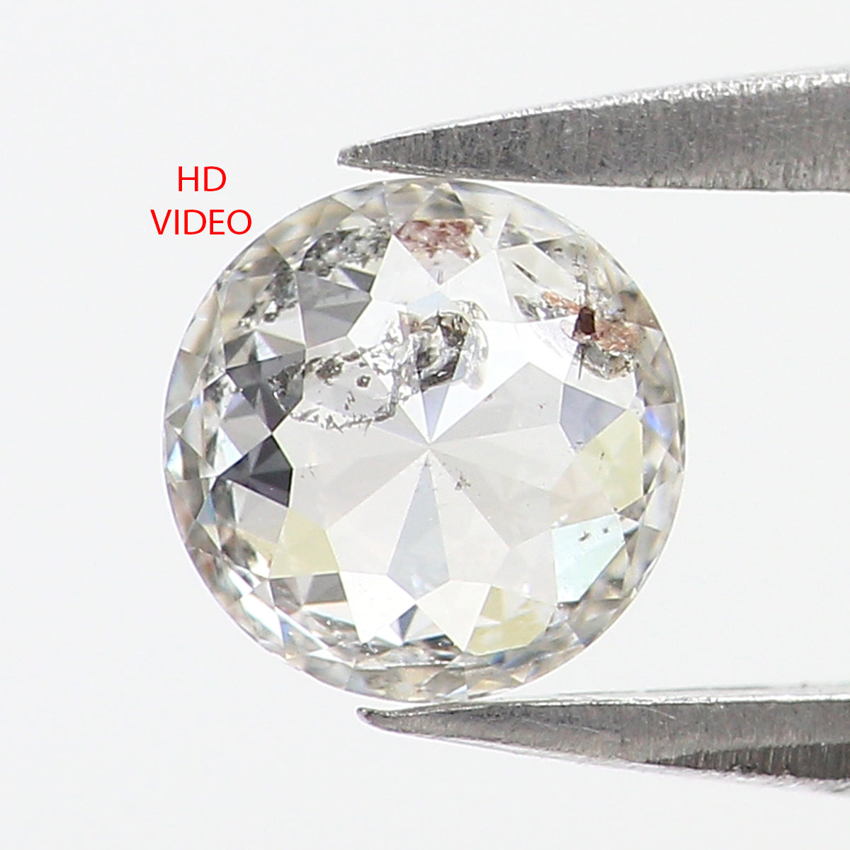 0.63 CT Natural Loose Round Rose Cut Diamond White - G Rose Cut Diamond 5.40 MM Natural Loose White -G Diamond Round Rose Cut Diamond QL2684