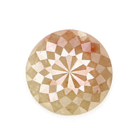 Natural Loose Rose Cut Brown Color Diamond 1.62 CT 8.00 MM Round Rose Cut Shape Diamond L7962