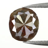 Natural Loose Cushion Brown Color Diamond 1.45 CT 7.90 MM Cushion Shape Rose Cut Diamond L7178