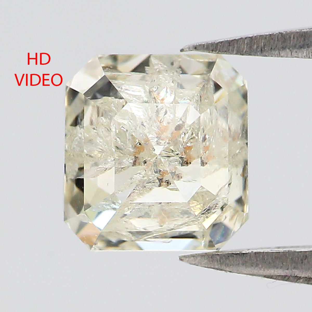 Natural Loose Square Diamond White - J Color 1.31 CT 5.91 MM Square Shape Rose Cut Diamond KDL2574