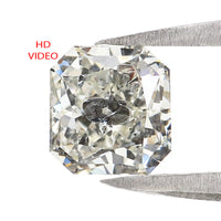 Natural Loose Radiant Diamond White - G Color 1.03 CT 5.58 MM Radiant Shape Brilliant Cut Diamond KDL2644