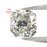 Natural Loose Radiant Diamond White - G Color 1.03 CT 5.58 MM Radiant Shape Brilliant Cut Diamond KDL2644