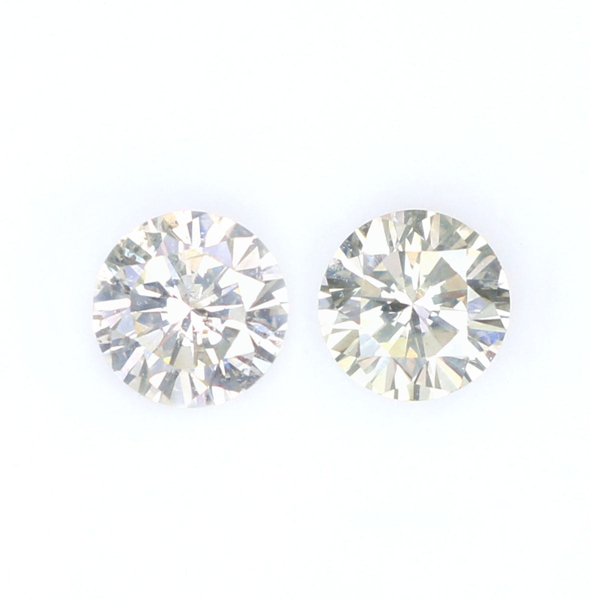 Natural Loose Round Brilliant Cut Diamond White - J Color 0.36 CT 3.50 MM Round Shape Rose Cut Diamond KR2476