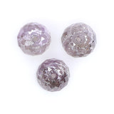 Natural Loose Bead Pink Color Diamond 1.12 CT 3.60 MM Bead Shape Rose Cut Diamond KR2255