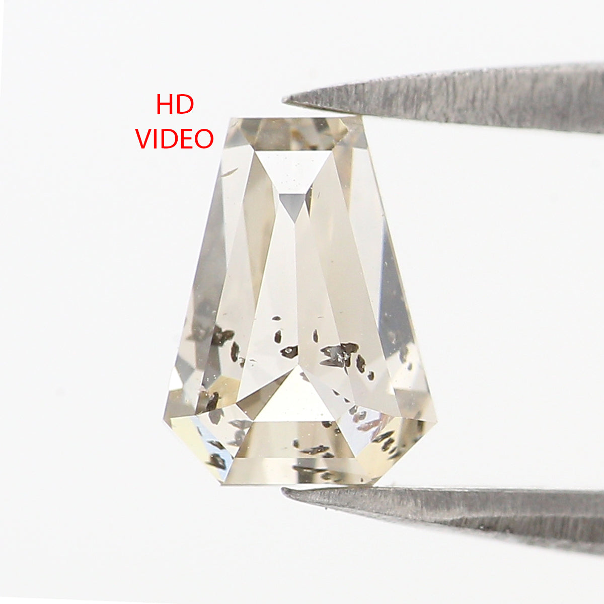 1.02 Ct Natural Loose Coffin Shape Diamond White - I Color Coffin Cut Diamond 7.05 MM Natural Loose White Diamond Coffin Cut Diamond LQ2659