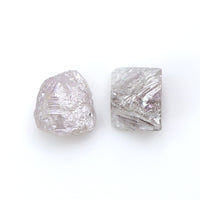 Natural Loose Rough Diamond Grey Color 1.70 CT 5.05 MM Rough Irregular Shape Diamond KR2253