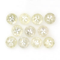 Natural Loose Rose Cut Salt Natural Loose Rose Cut Diamond Grey Color 1.44 CT 2.80 MM Round Rose Cut Shape Diamond L6349Pepper Diamond Grey Color 1.44 CT 2.80 MM Round Rose Cut Shape Diamond L6349