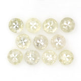 Natural Loose Rose Cut Salt Natural Loose Rose Cut Diamond Grey Color 1.44 CT 2.80 MM Round Rose Cut Shape Diamond L6349Pepper Diamond Grey Color 1.44 CT 2.80 MM Round Rose Cut Shape Diamond L6349