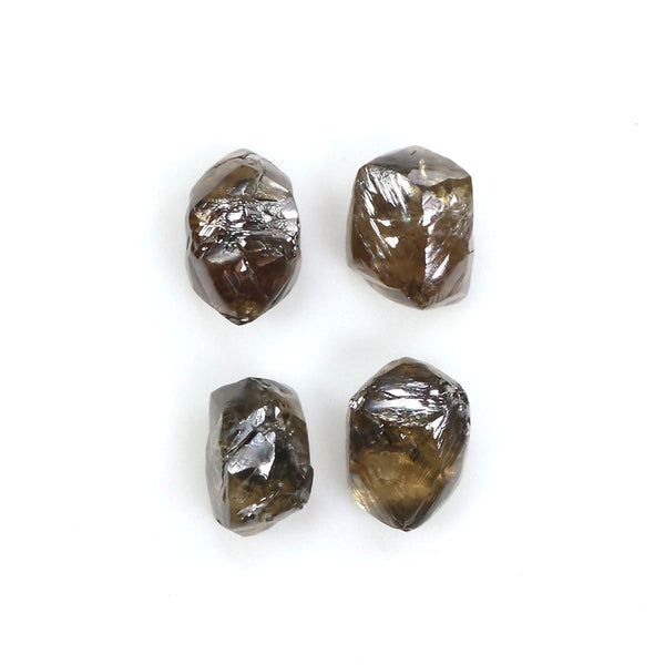 Natural Loose Rough Brown Color Diamond 2.47 CT 4.50 MM Rough Shape  Diamond KDL6393