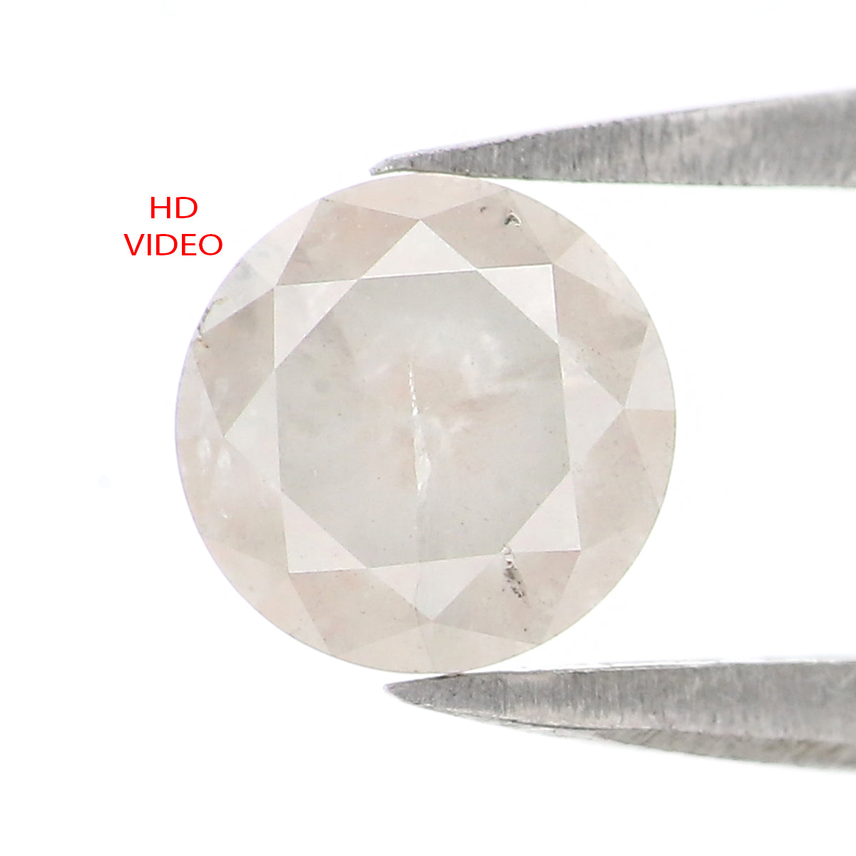 Natural Loose Round Brilliant Cut Diamond Gray Color 1.05 CT 5.92 MM Round Shape Brilliant Cut Diamond L2569