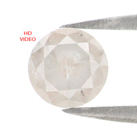 Natural Loose Round Brilliant Cut Diamond Gray Color 1.05 CT 5.92 MM Round Shape Brilliant Cut Diamond L2569