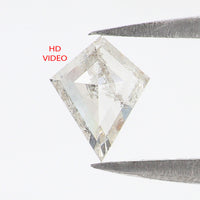 Natural Loose Kite Diamond White-H Color 0.60 CT 6.82 MM Kite Shape Rose Cut Diamond KDL2578