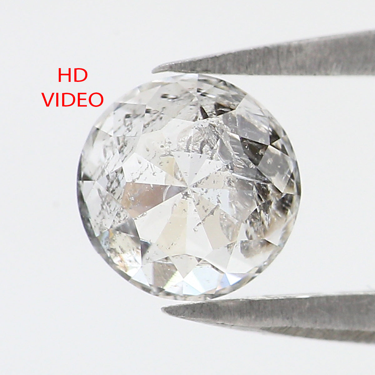 Natural Loose Round Rose Cut Diamond White - G Color 0.91 CT 5.79 MM Round Shape Rose Cut Diamond L2617