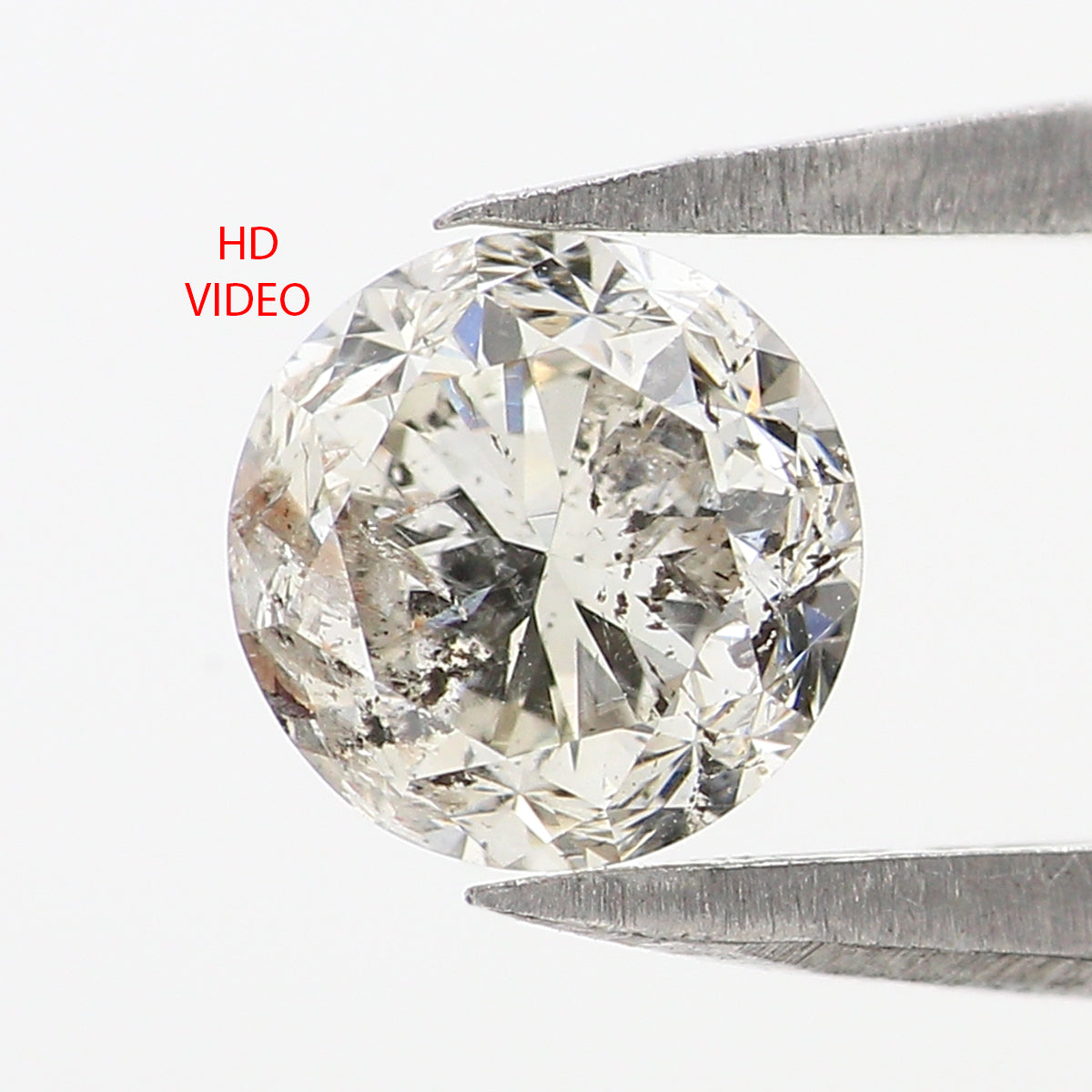 0.90 Ct Natural Loose Round Shape Diamond White - G Color Round Cut Di