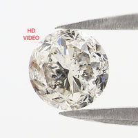 Natural Loose Round Brilliant Cut Diamond White - G Color 0.90 CT 5.79 MM Round Shape Brilliant Cut Diamond KDL2655