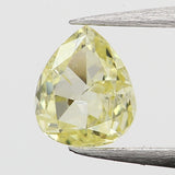 0.15 CT Natural Loose Diamond, Pear Diamond, Yellow Color Diamond, Rustic Diamond, Pear Cut Diamond, Fancy Color Diamond L5486