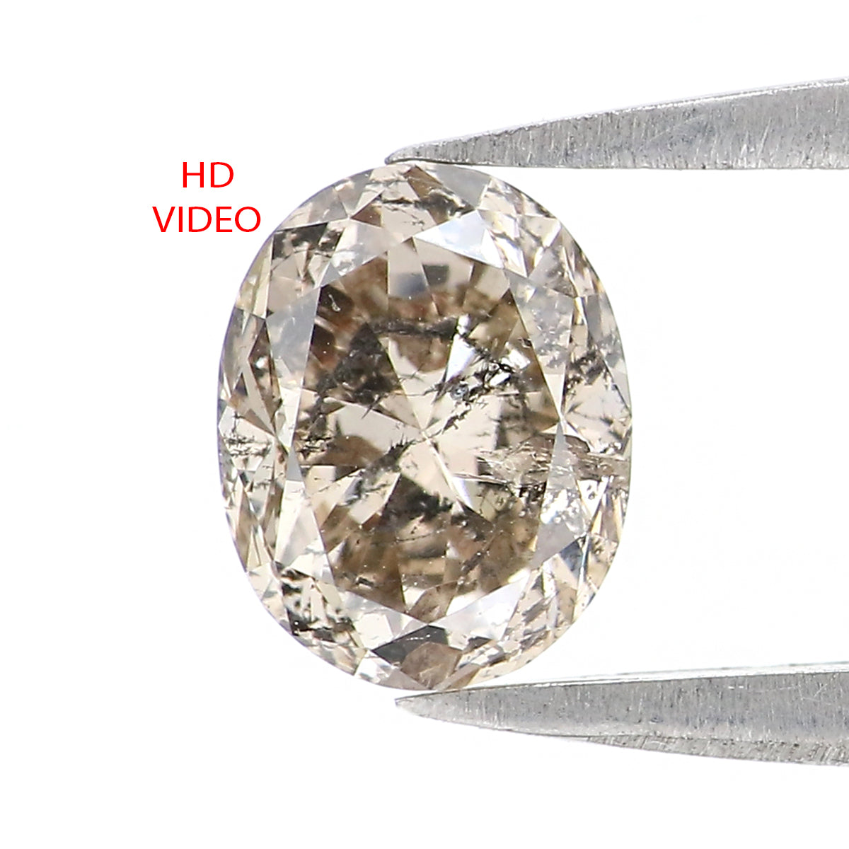 Natural Loose Oval Diamond White - J Color 1.12 CT 7.00 MM Oval Brilliant Cut Shape Diamond KDL2607