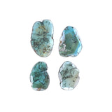 Natural Loose Slice Blue Color Diamond 1.80 CT 9.70 MM Slice Shape Rose Cut Diamond L716