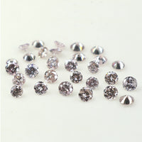 Natural Loose Round Pink Color Diamond 0.81 CT 1.70 MM Round Shape Brilliant Cut Diamond L954