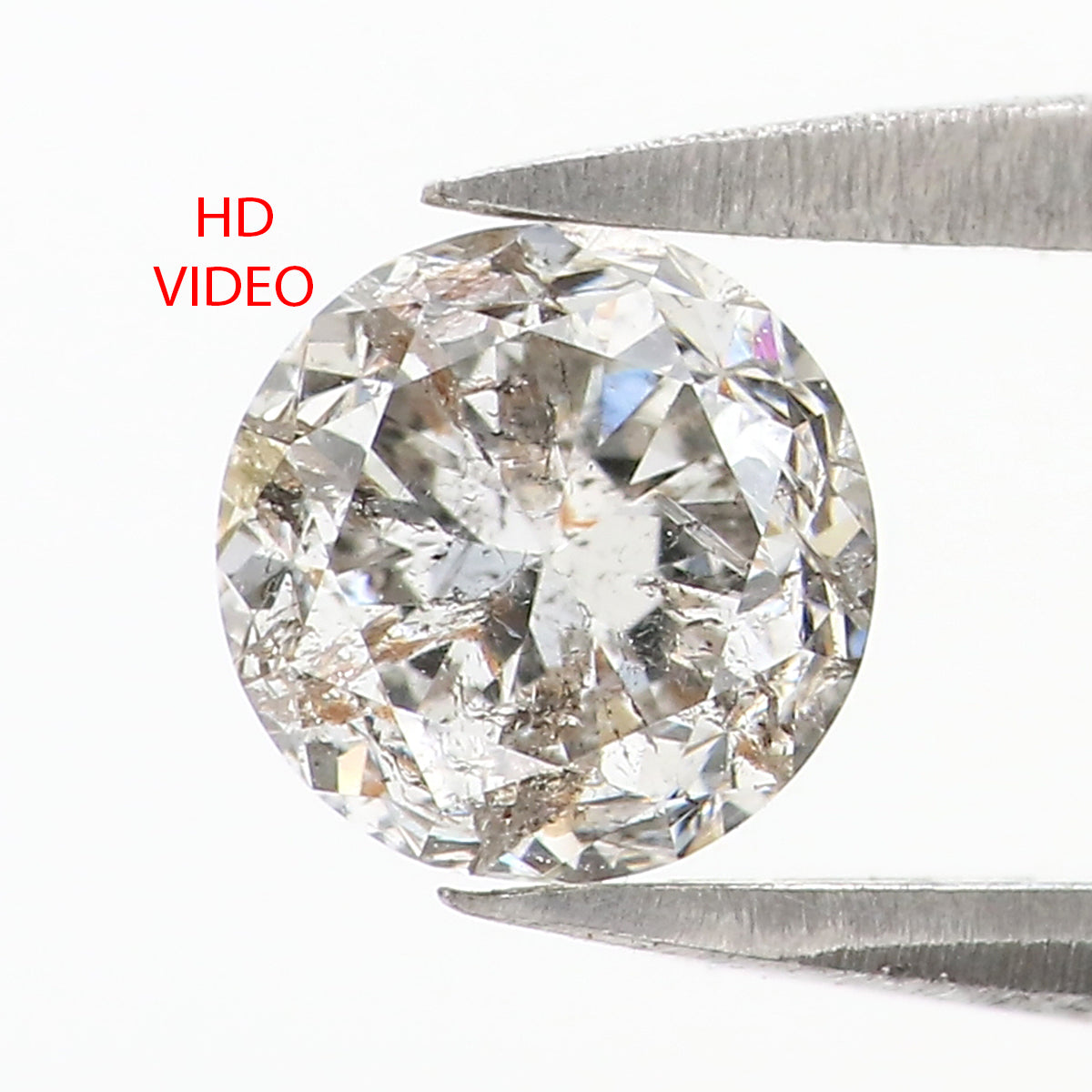 Natural Loose Round Brilliant Cut Diamond White - G Color 0.93 CT 5.73 MM Round Shape Brilliant Cut Diamond KDL2679