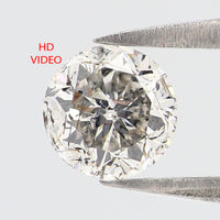 Natural Loose Round Brilliant Cut Diamond White - G Color 1.02 CT 6.06 MM Round Shape Brilliant Cut Diamond L2641
