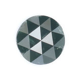 Natural Loose Rose Cut Green Color Diamond 1.41 CT 6.90 MM Round Rose Cut Shape Diamond KR890