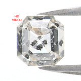 Natural Loose Emerald Shape White - G Color Diamond 1.18 CT 5.66 MM Emerald Shape Rose Cut Diamond KDL2627