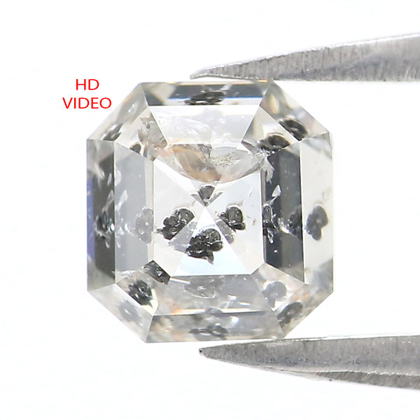 Natural Loose Emerald Shape White - G Color Diamond 1.18 CT 5.66 MM Emerald Shape Rose Cut Diamond KDL2627