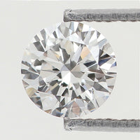 0.14 Ct Natural Loose Diamond, White Diamond, Round Diamond, Round Brilliant Cut Diamond, Sparkling Diamond, Rustic Diamond L5107