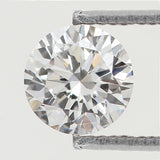 0.14 Ct Natural Loose Diamond, White Diamond, Round Diamond, Round Brilliant Cut Diamond, Sparkling Diamond, Rustic Diamond L5107