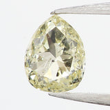 0.16 CT Natural Loose Diamond, Pear Diamond, Yellow Diamond, Rustic Diamond, Pear Cut Diamond, Fancy Color Diamond L5485