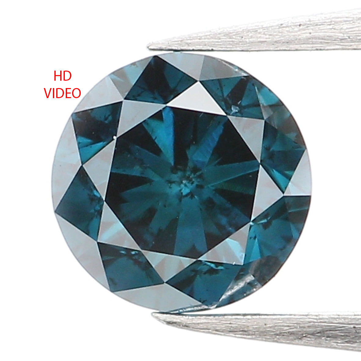 0.35 CT Natural Loose Round Diamond Blue Color Diamond Natural Loose Diamond 4.30 MM Round Brilliant Cut Diamond Round Shape Diamond LQ929