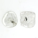 0.63 Ct Natural Loose Diamond, Slice Diamond, Gray Diamond, Real Diamond, Polki Diamond, Real Diamond, Irregular Diamond KR2249