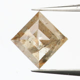 0.59 Ct Natural Loose Diamond Kite Yellow Grey Color 6.30 MM KDL9235