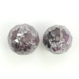 0.88 CT Faceted Bead Diamond, Natural Loose Diamond, Pink Bead Diamond, Faceted Diamond Bead, Beads Loose Diamond, Beads For Necklace L9898