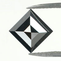 1.96 Ct Natural Loose Diamond, Kite Cut Diamond, Black Color Diamond, Rose Cut Diamond, Rustic Diamond, Real Diamond KDL9571