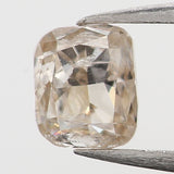 0.15 Ct Natural Loose Diamond, Cushion Diamond, Brown Diamond, Polished Diamond, Real Diamond, Rustic Diamond, Antique Diamond L5513