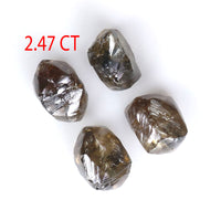Natural Loose Rough Brown Color Diamond 2.47 CT 4.50 MM Rough Shape  Diamond KDL6393