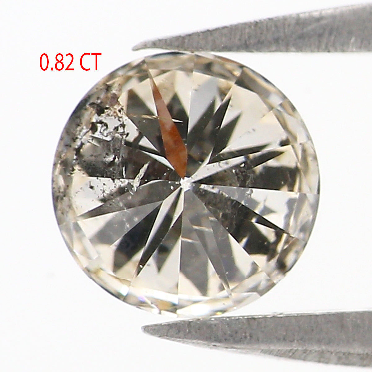 0.82 Ct Natural Loose Round Shape Diamond White - I Color Round Cut Diamond 5.80 MM Natural Loose Diamond Round Brilliant Cut Diamond LQ2675